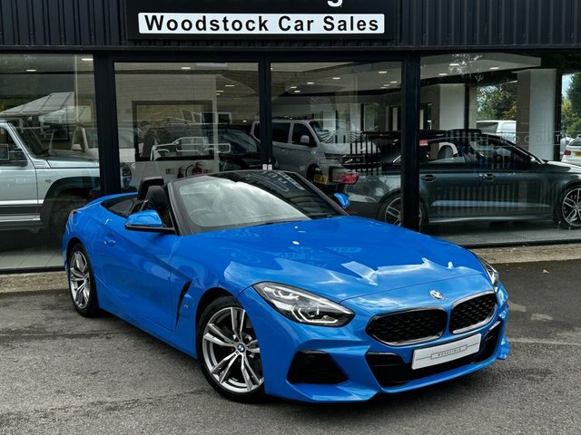 BMW Z4 Convertible Blue #6