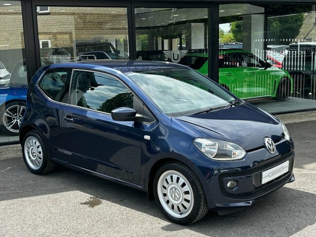 Volkswagen Up Hatchback Blue #4