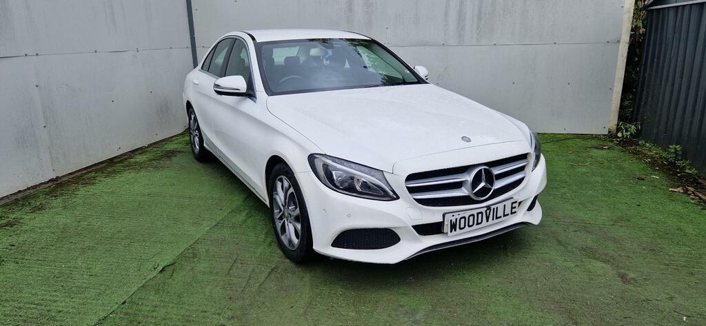 Mercedes-Benz C Class C200 D Sport KS66UWK White #3