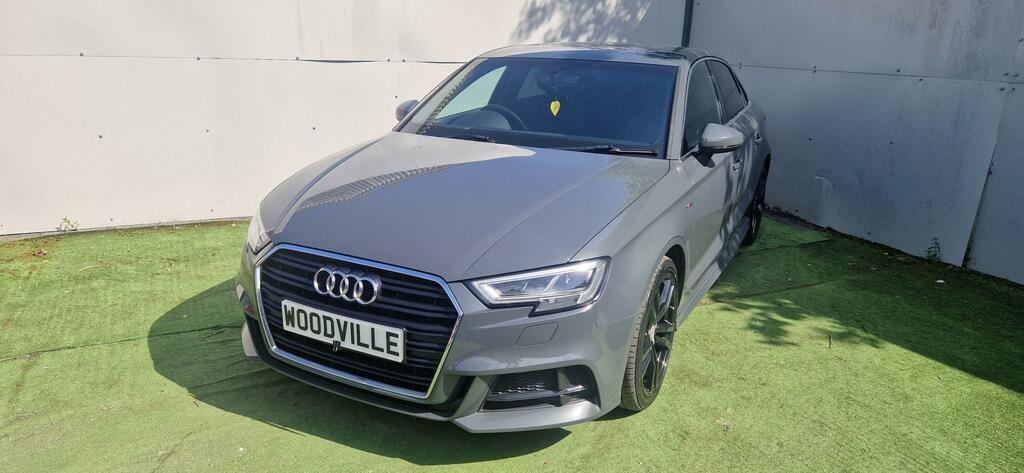 Audi A3 S Line Tfsi YF67VAA Grey