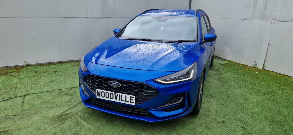 Ford Focus St-line Mhev SA25JKF Blue