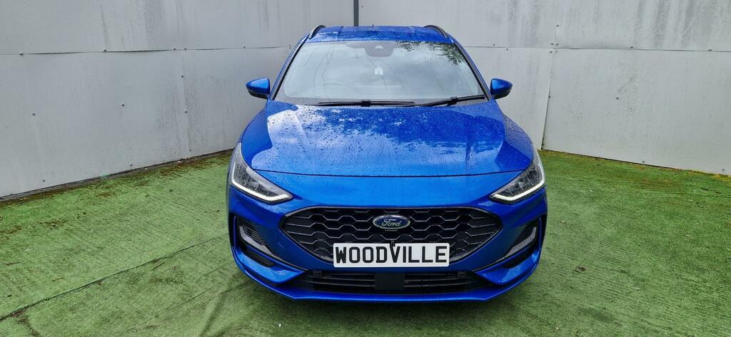 Ford Focus St-line Mhev SA25JKF Blue #2