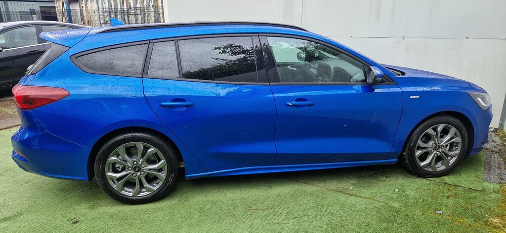 Ford Focus St-line Mhev SA25JKF Blue #5