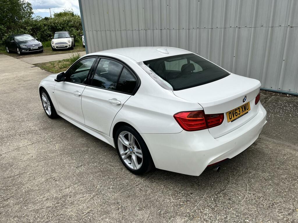 BMW 3 Series 2.0 318D M Sport Saloon Euro 5 OV63XWU White #3