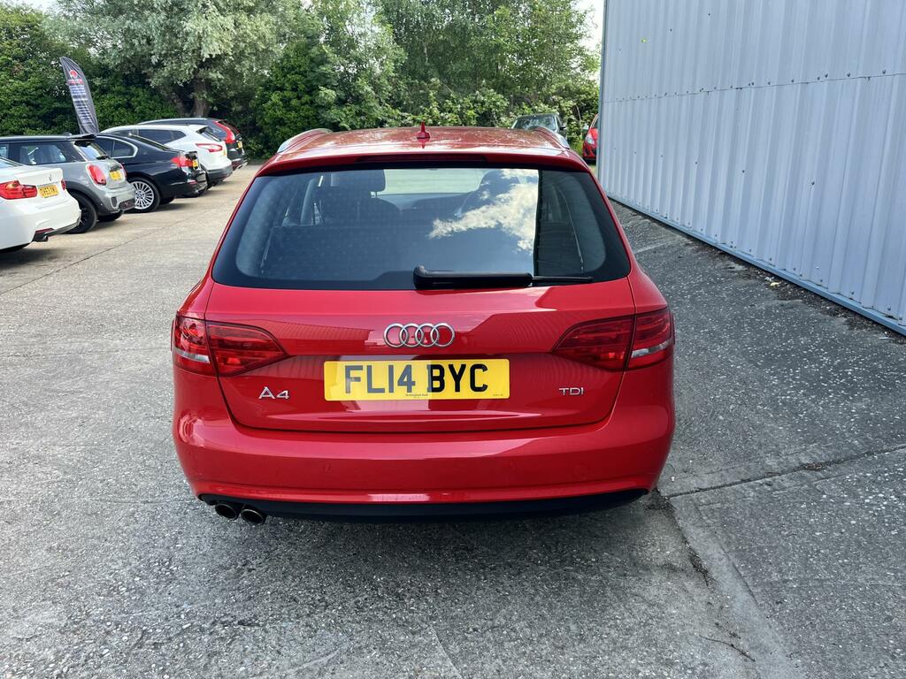 Audi A4 Avant 2.0 Tdie Se Technik Estate Euro Red #4