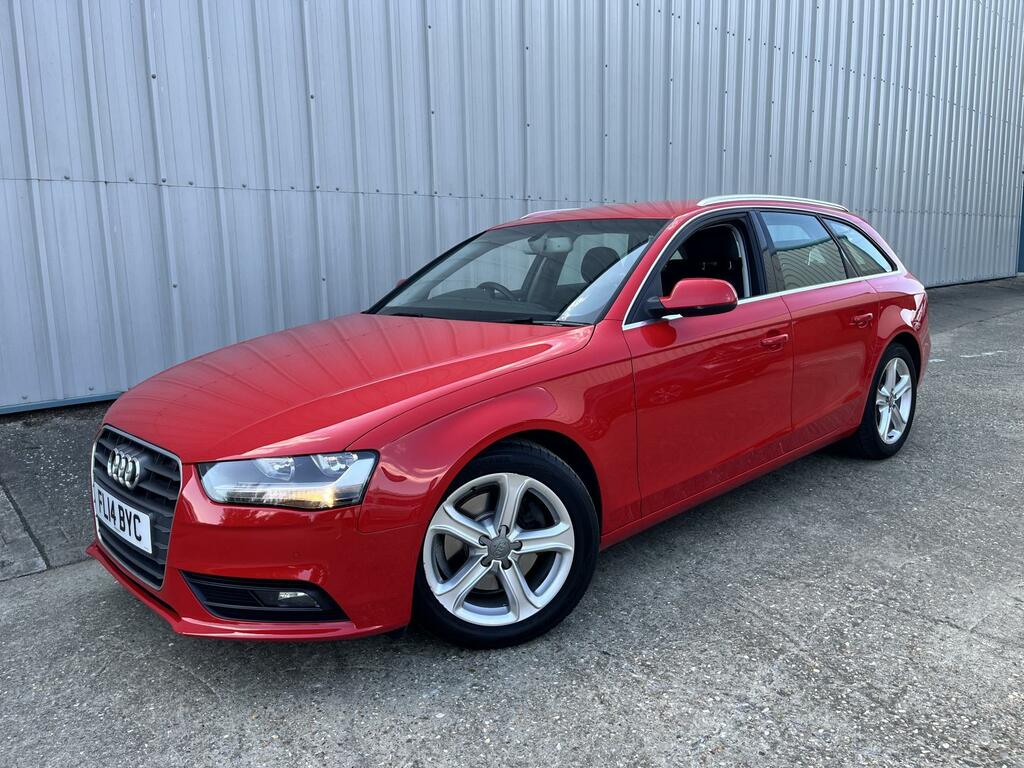 Audi A4 Avant 2.0 Tdie Se Technik Estate Euro Red