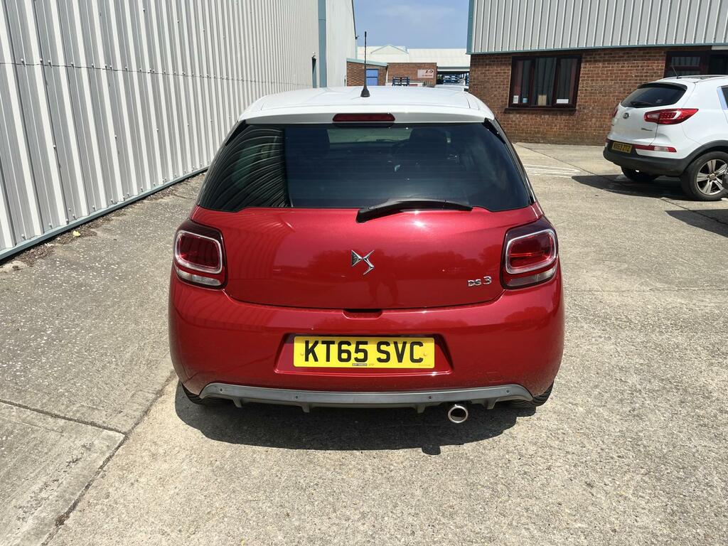 DS DS 3 1.6 Bluehdi Elegance Hatchback E Red #4