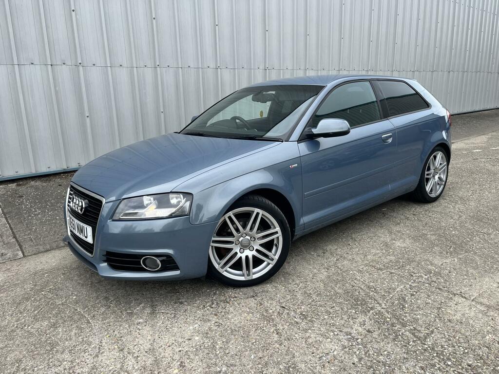 Audi A3 2.0 Tdi S Line Hatchback S Tronic Euro Blue