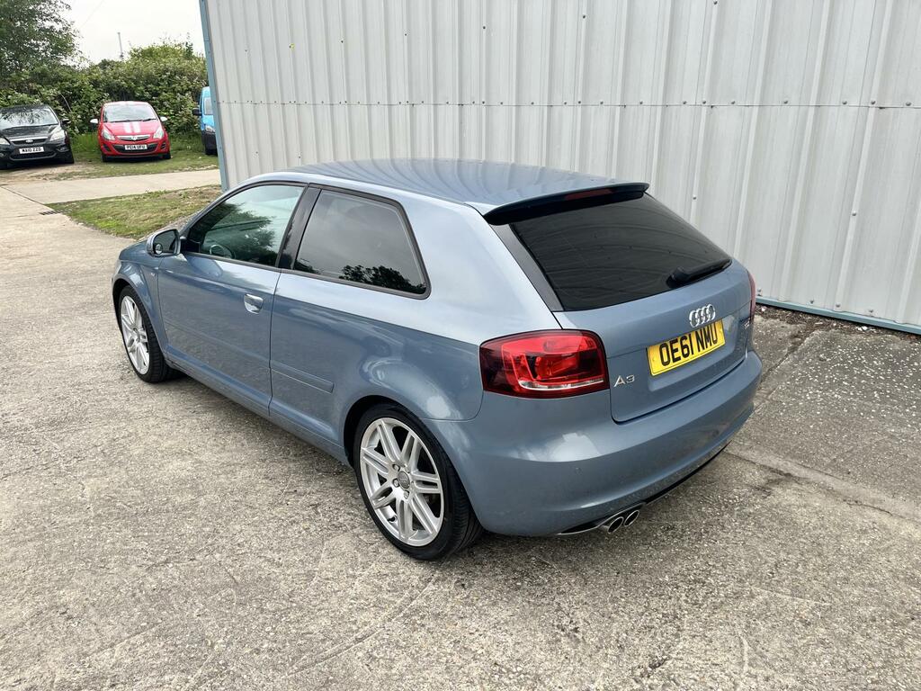 Audi A3 2.0 Tdi S Line Hatchback S Tronic Euro Blue #3