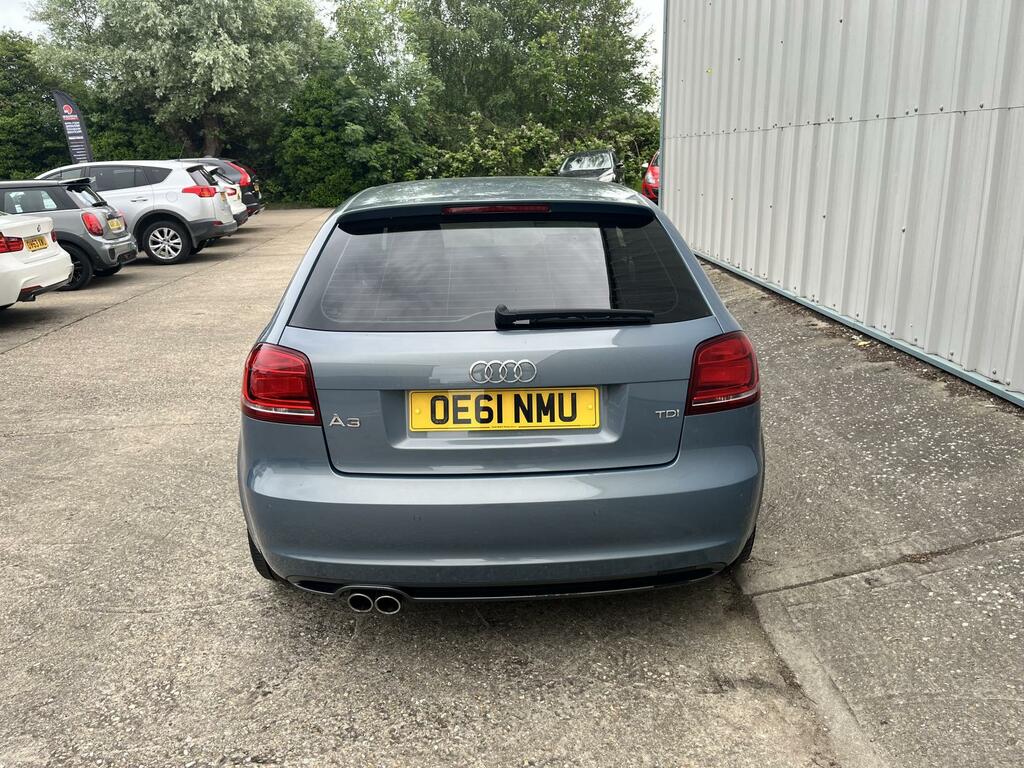 Audi A3 2.0 Tdi S Line Hatchback S Tronic Euro Blue #4
