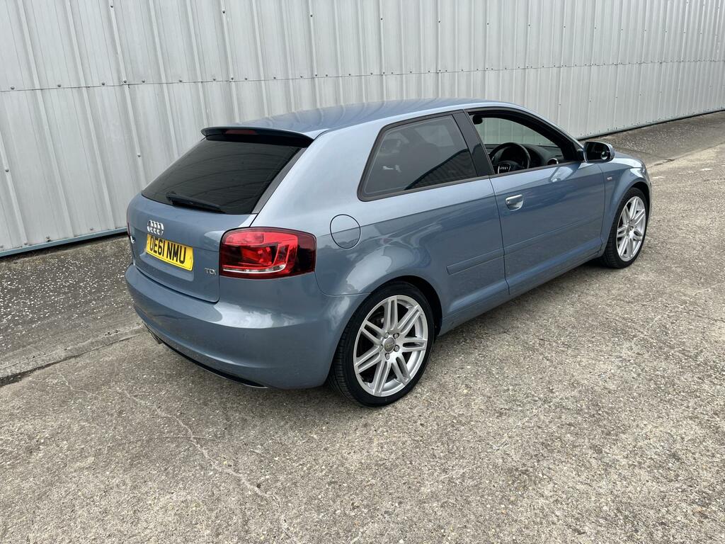 Audi A3 2.0 Tdi S Line Hatchback S Tronic Euro Blue #5