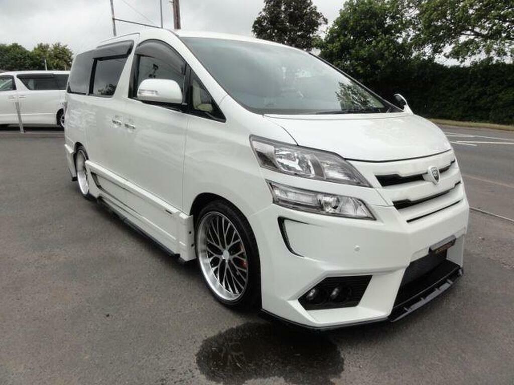 Toyota Vellfire 2.4X Dad Styling 23000M Car VX White #5