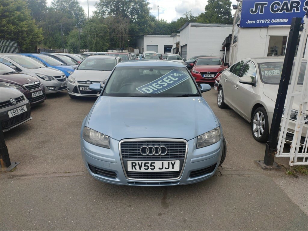 Audi A3 1.9 Tdi Se Sportback RV55JJY Blue #2
