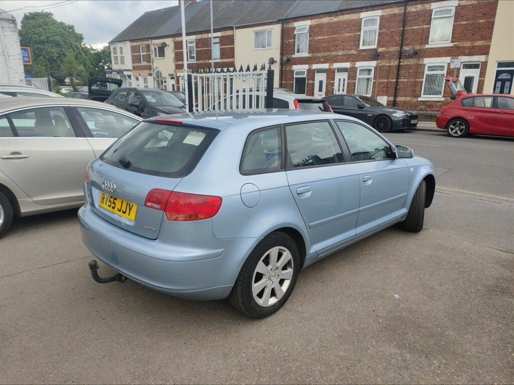 Audi A3 1.9 Tdi Se Sportback RV55JJY Blue #4