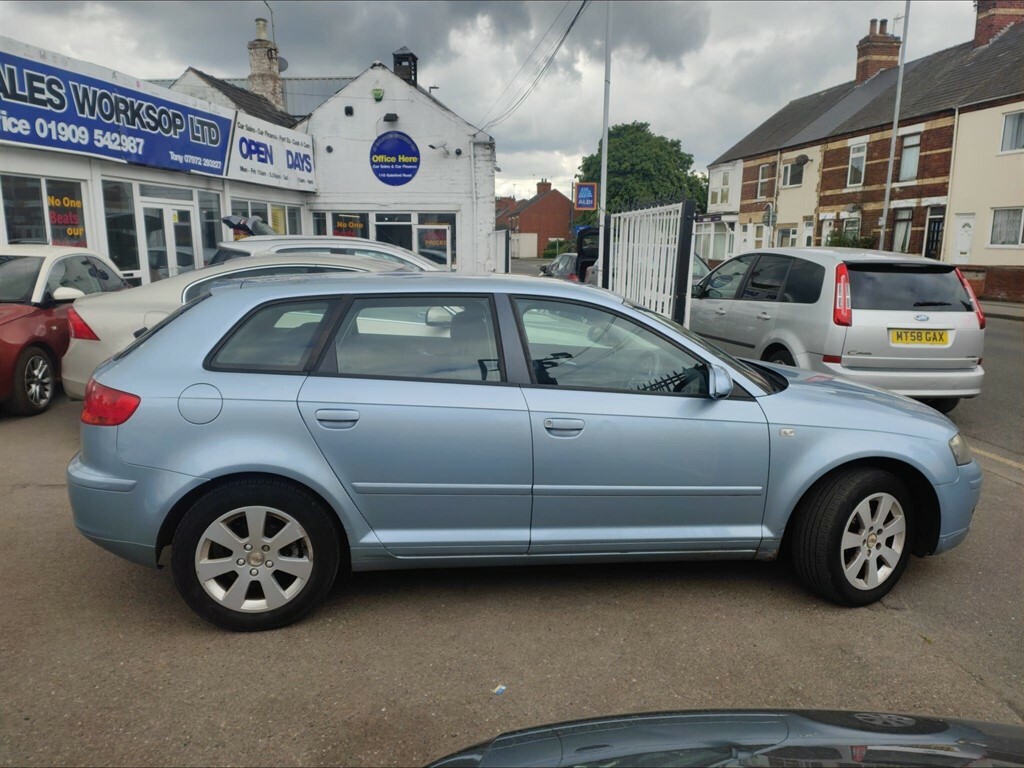 Audi A3 1.9 Tdi Se Sportback RV55JJY Blue #3