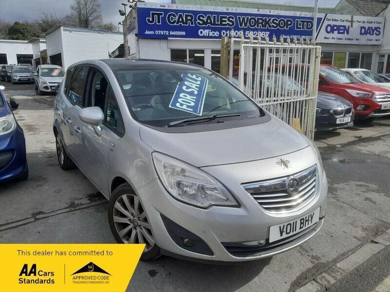 Vauxhall Meriva 1.7 Cdti Se Euro 5 Silver