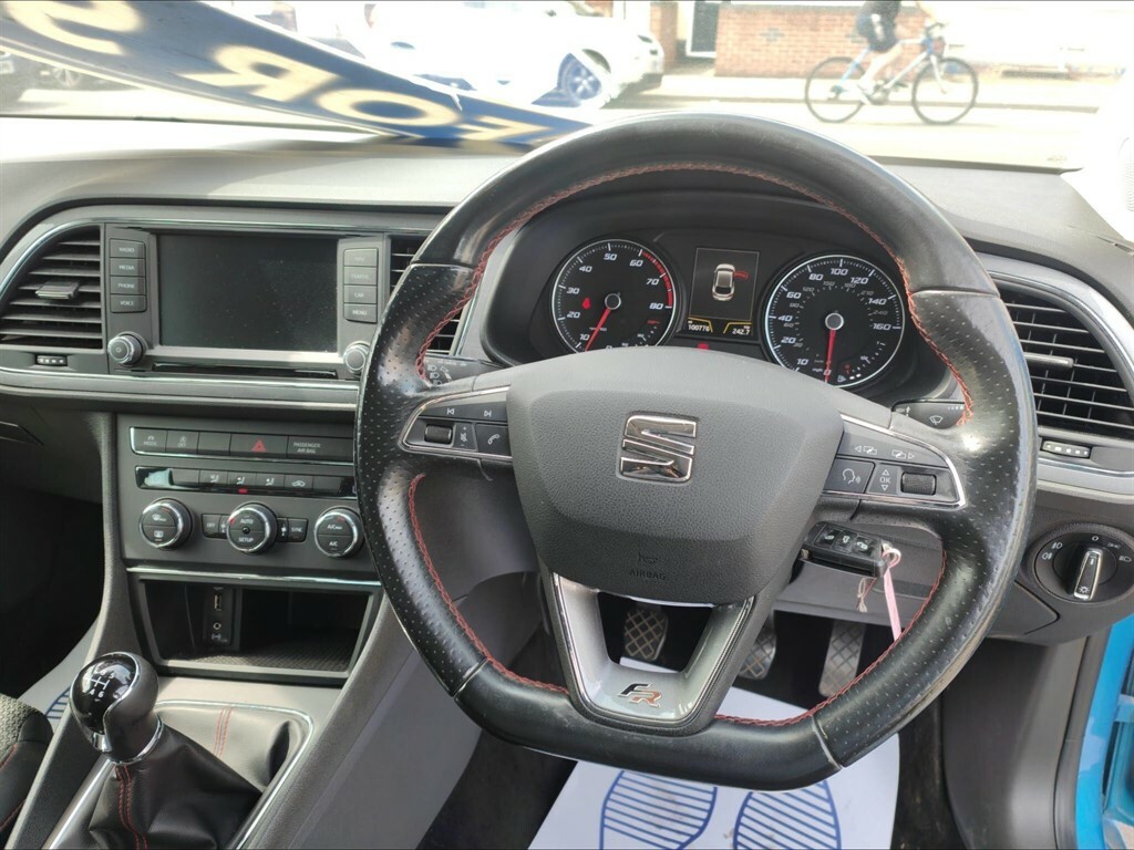 Seat Leon 1.4 Ecotsi Fr Euro 6 Ss White #12