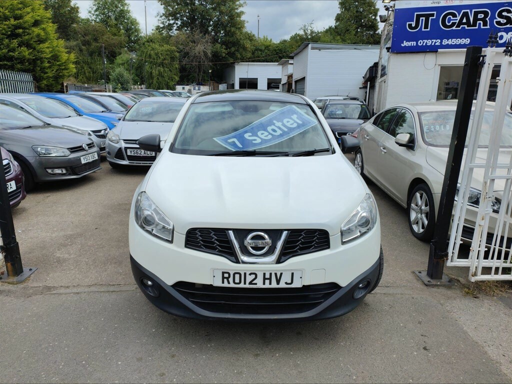 Nissan Qashqai+2 Suv White #4