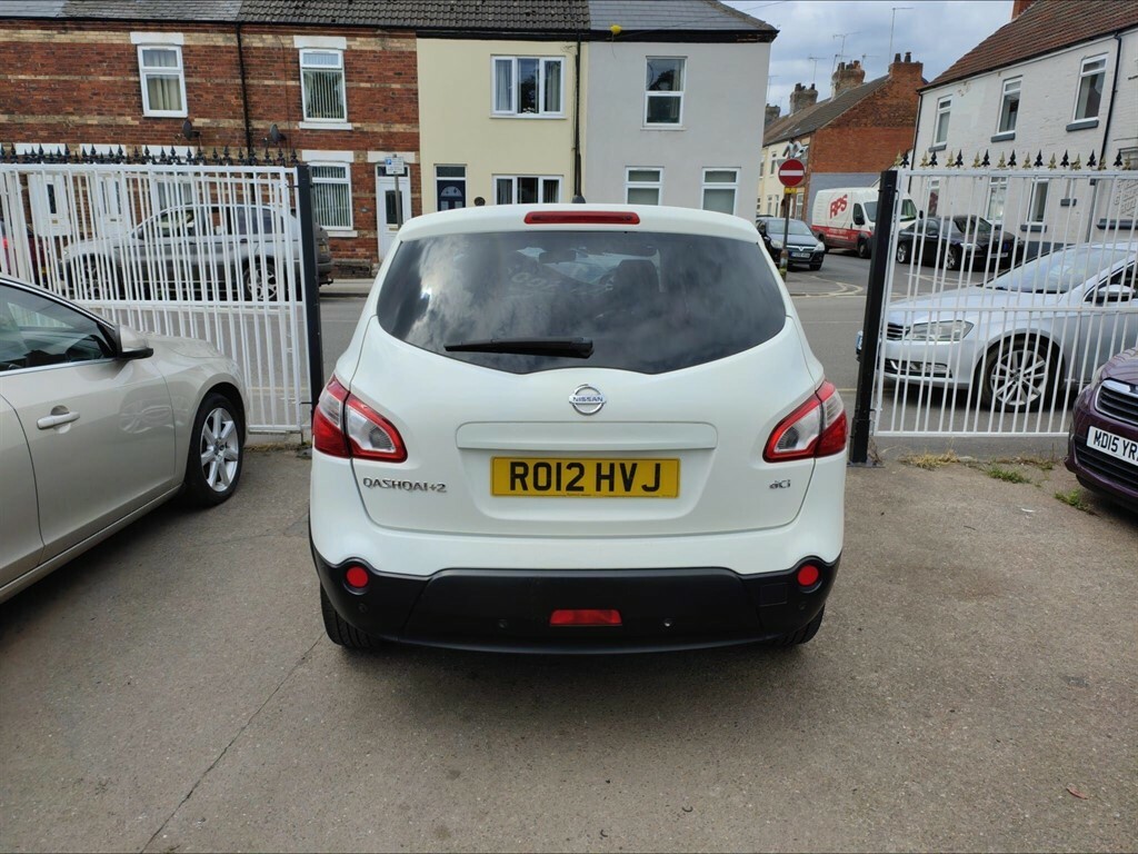 Nissan Qashqai+2 Suv White #5