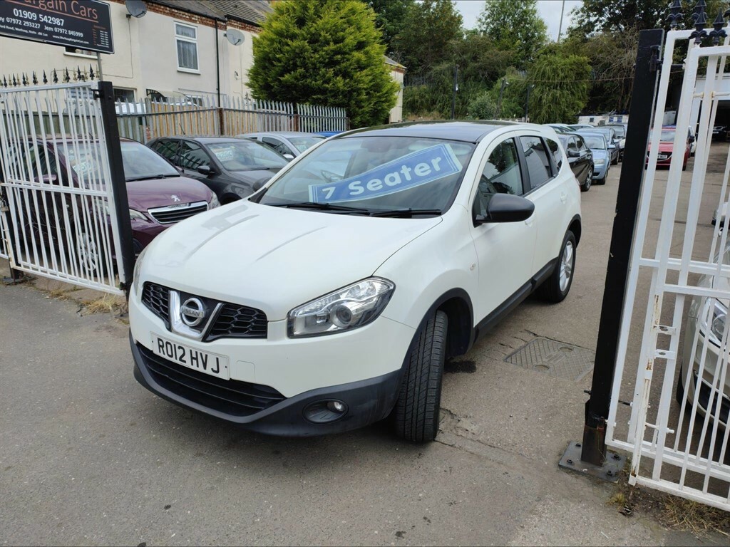 Nissan Qashqai+2 Suv White #3