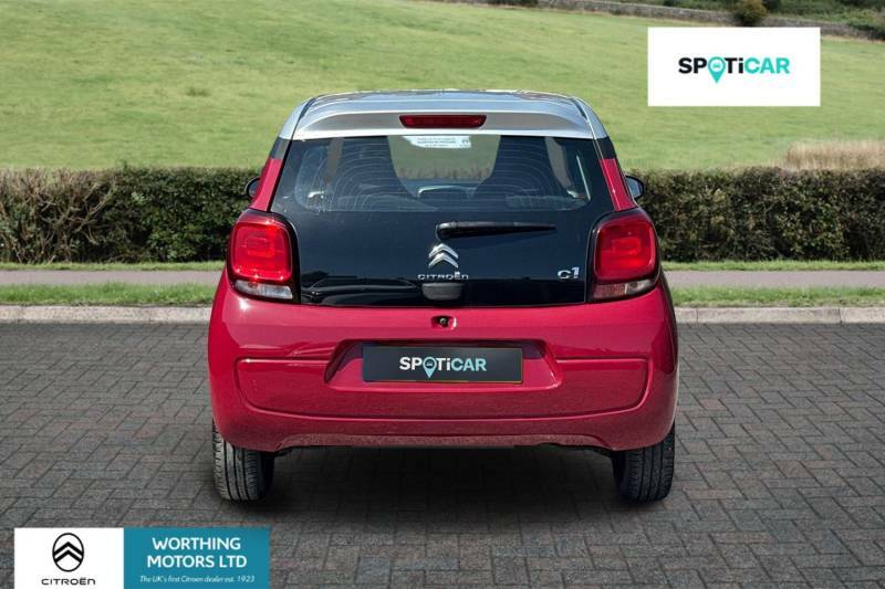 Citroen C1 1.2 Puretech Feel Euro 6 Red #4