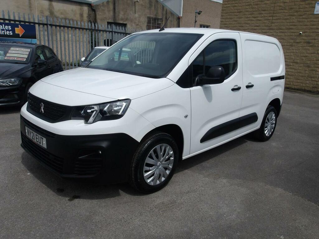 Peugeot Partner 1.5 Bluehdi 1000 Professional Standard Panel Van S NY21EUT White #3