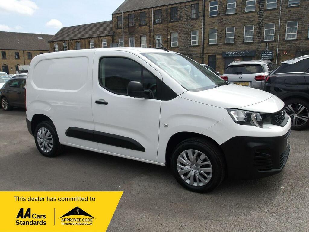 Peugeot Partner 1.5 Bluehdi 1000 Professional Standard Panel Van S White
