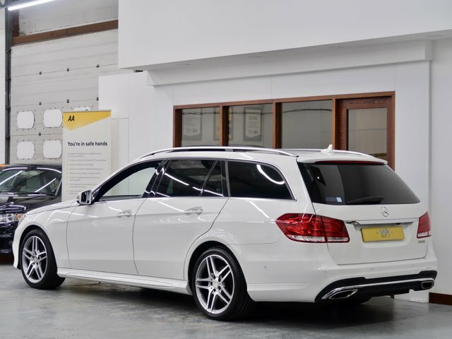 Mercedes-Benz E Class E350 V6 Amg Estate White #4