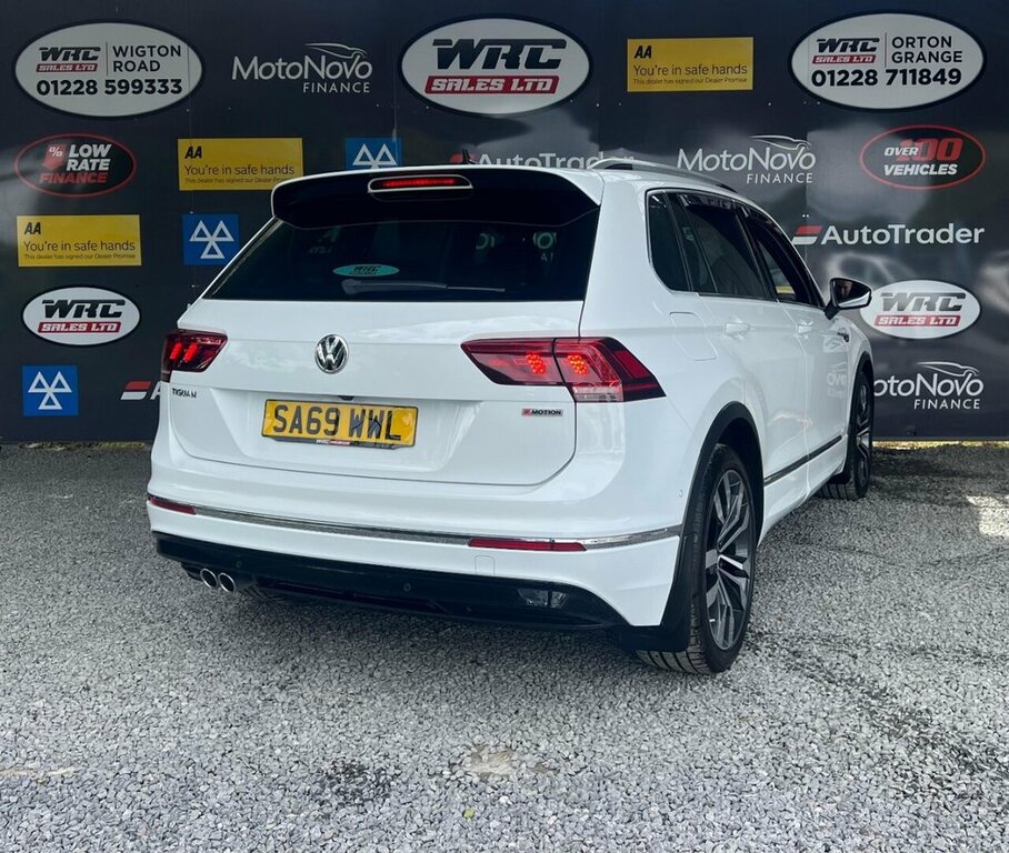 Volkswagen Tiguan 2L R-line Tech SA69WWL White #6