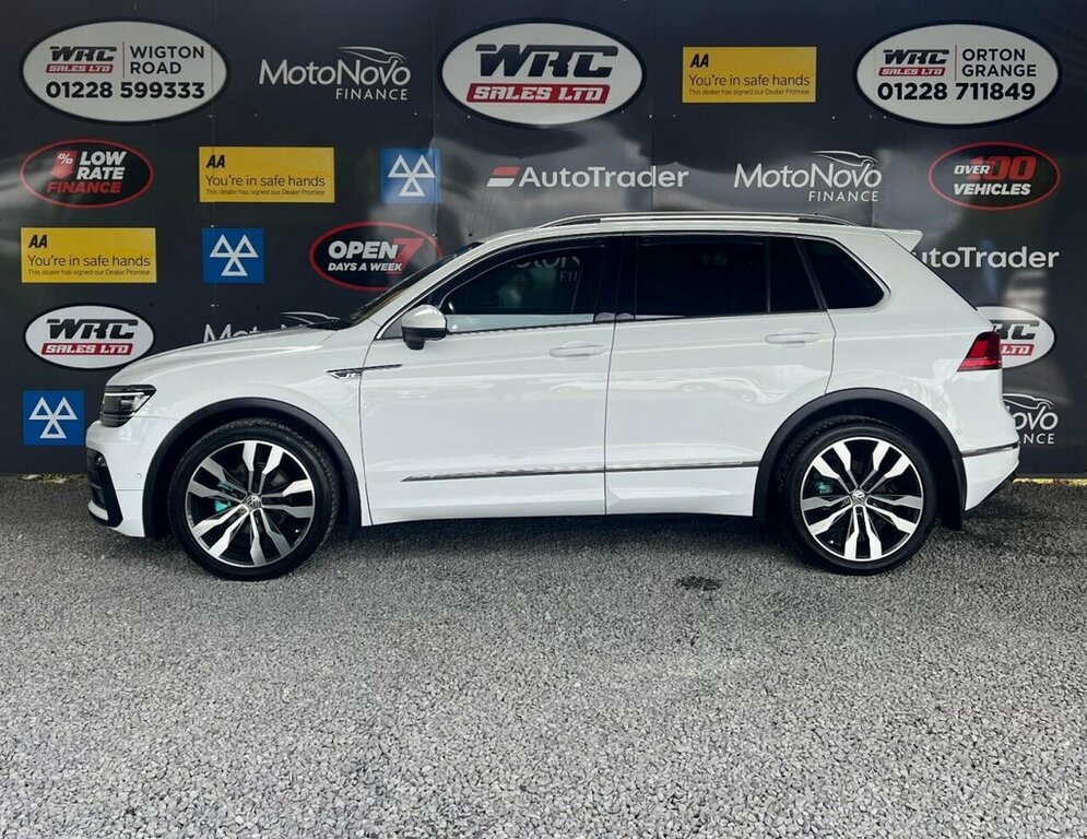 Volkswagen Tiguan 2L R-line Tech SA69WWL White #2