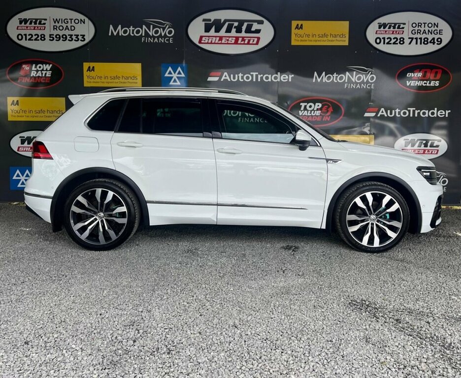 Volkswagen Tiguan 2L R-line Tech SA69WWL White #5