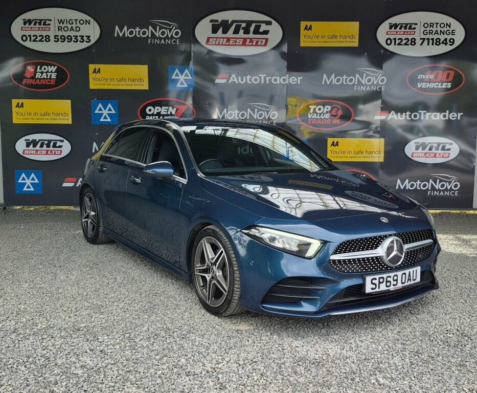 Mercedes-Benz A Class 2L Amg Line SP69OAU Blue #4