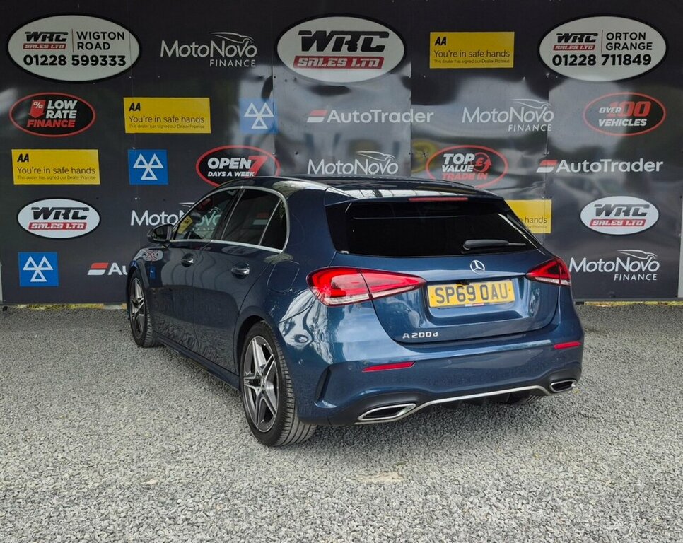 Mercedes-Benz A Class 2L Amg Line SP69OAU Blue #3