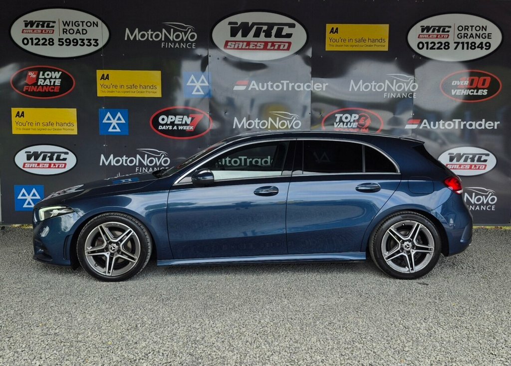 Mercedes-Benz A Class 2L Amg Line SP69OAU Blue #2