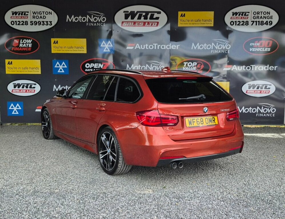 BMW 3 Series 2L M Sport Shadow Edition WF68OMR Orange #3