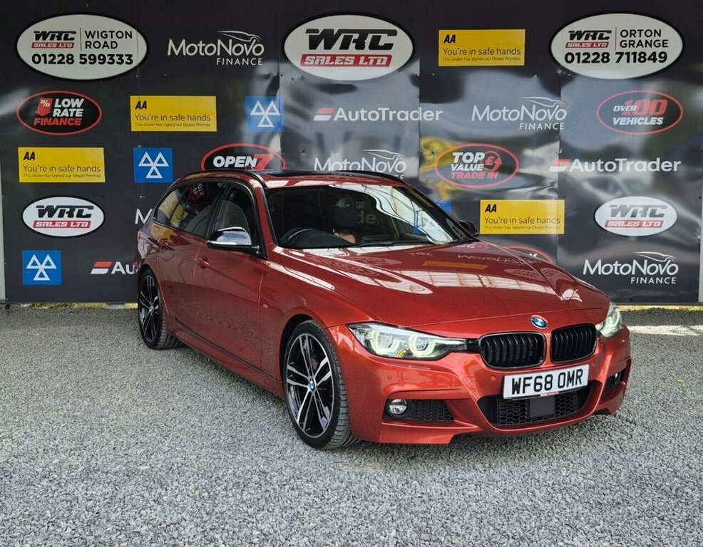 BMW 3 Series 2L M Sport Shadow Edition WF68OMR Orange #4