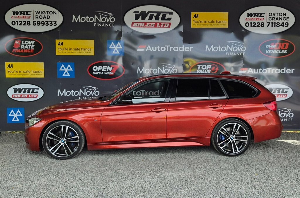 BMW 3 Series 2L M Sport Shadow Edition WF68OMR Orange #2