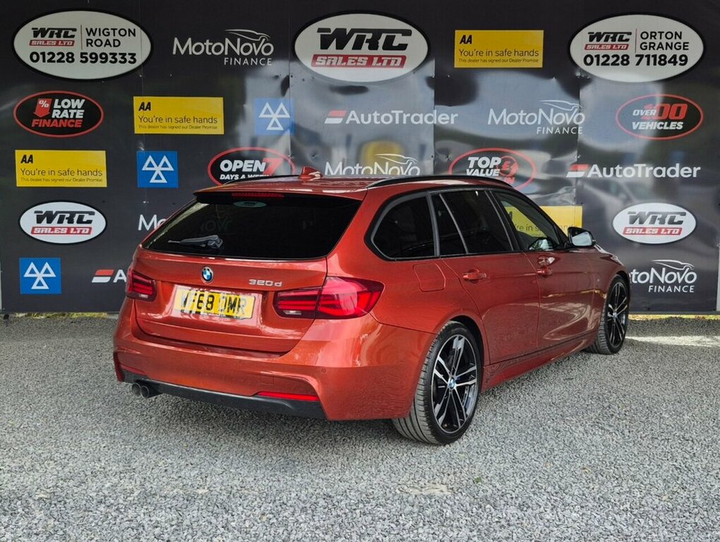 BMW 3 Series 2L M Sport Shadow Edition WF68OMR Orange #6