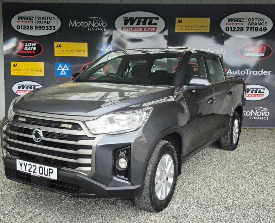 SsangYong Musso 2.2L Ex Grey