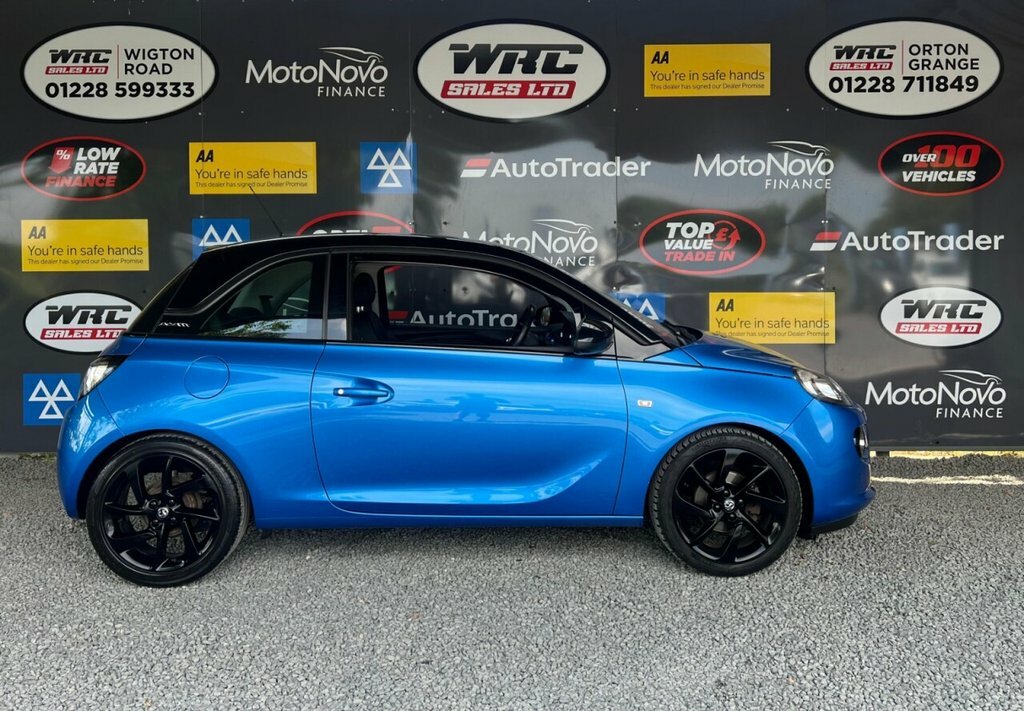 Vauxhall Adam 1.2L Energised SG19YAJ Blue #5