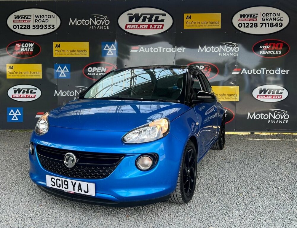 Vauxhall Adam 1.2L Energised SG19YAJ Blue