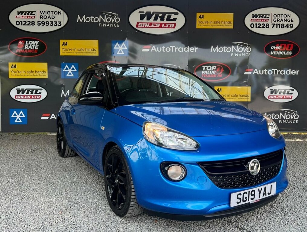 Vauxhall Adam 1.2L Energised SG19YAJ Blue #4