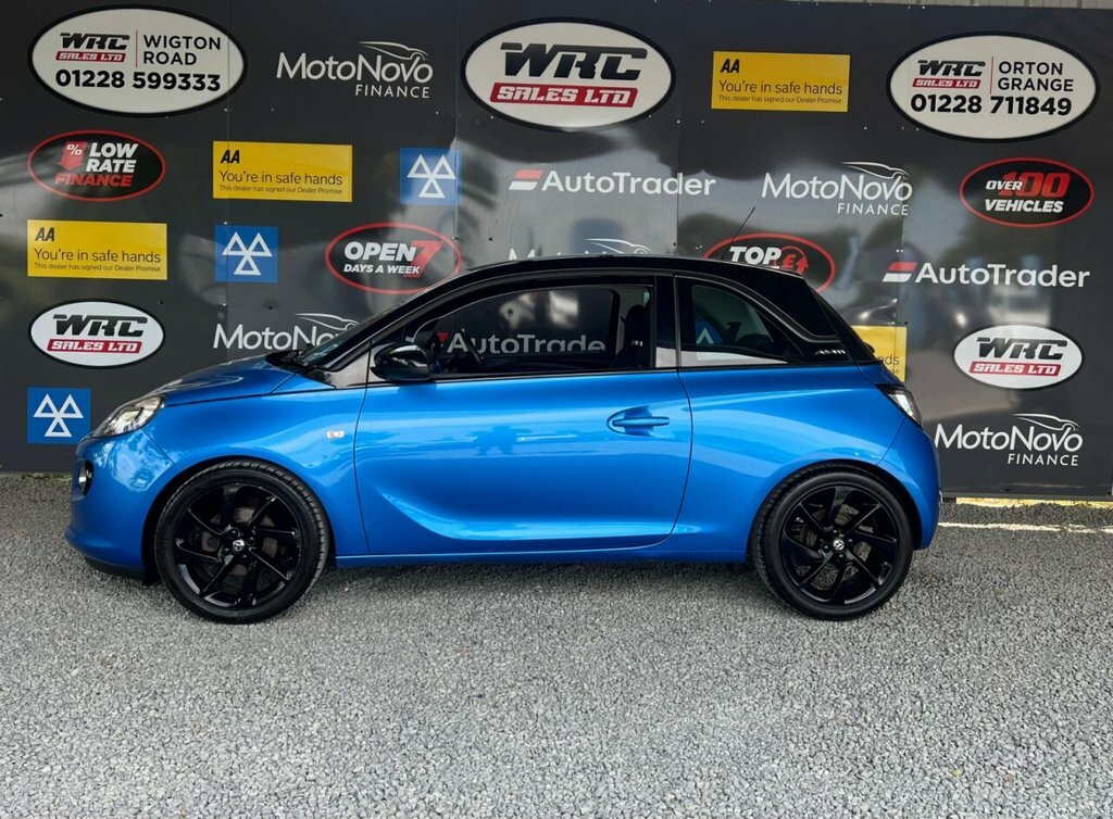 Vauxhall Adam 1.2L Energised SG19YAJ Blue #2