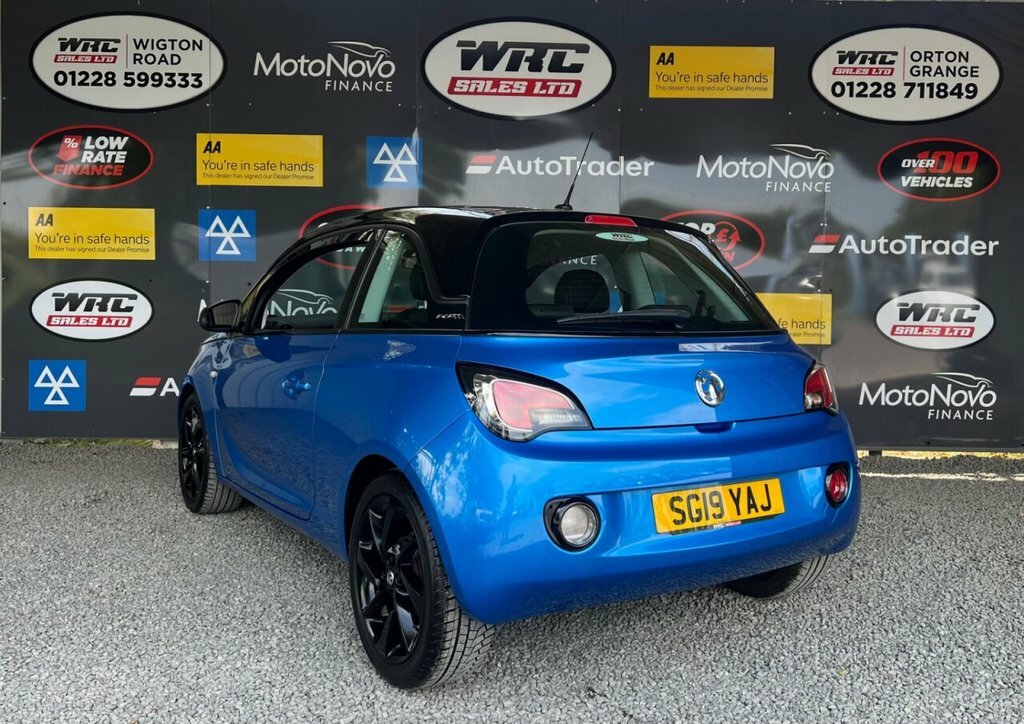Vauxhall Adam 1.2L Energised SG19YAJ Blue #3