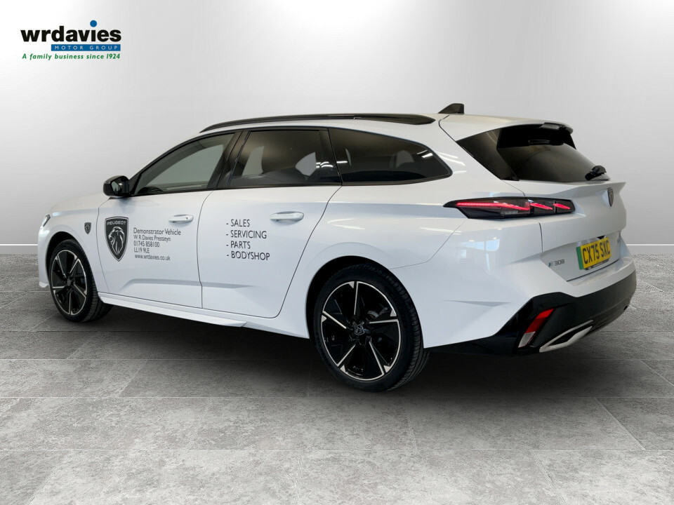 Peugeot 308 115Kw Gt 54Kwh CX75SXC White #5