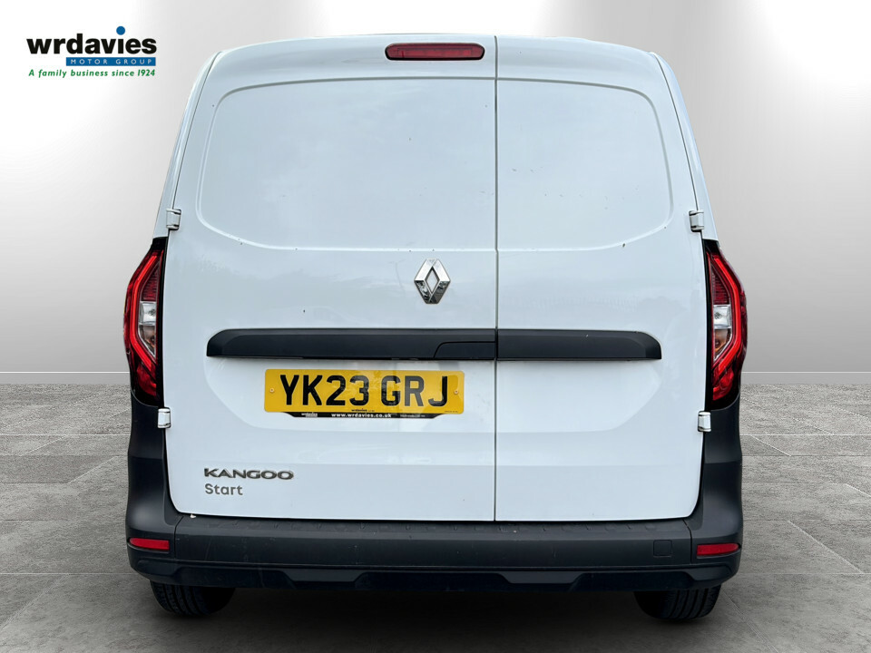 Renault Kangoo Ml19 Blue Dci 95 Start Van YK23GRJ White #6