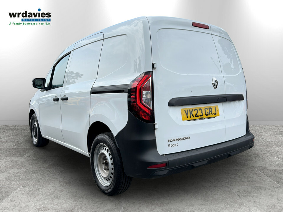 Renault Kangoo Ml19 Blue Dci 95 Start Van YK23GRJ White #5