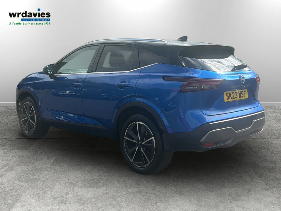 Nissan Qashqai 1.3 Dig-t Mh 158 Tekna SK23WSF Blue #5