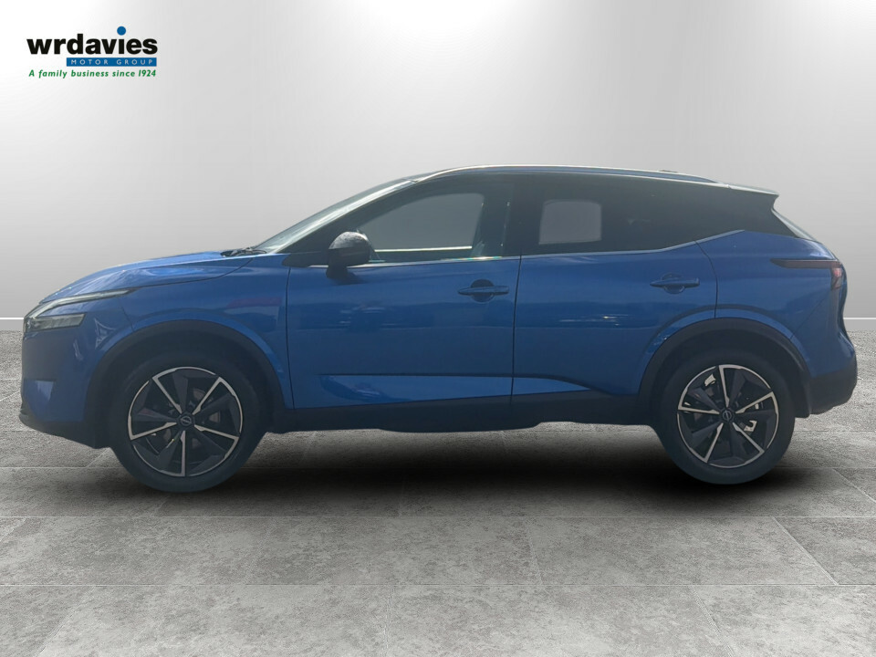 Nissan Qashqai 1.3 Dig-t Mh 158 Tekna SK23WSF Blue #4