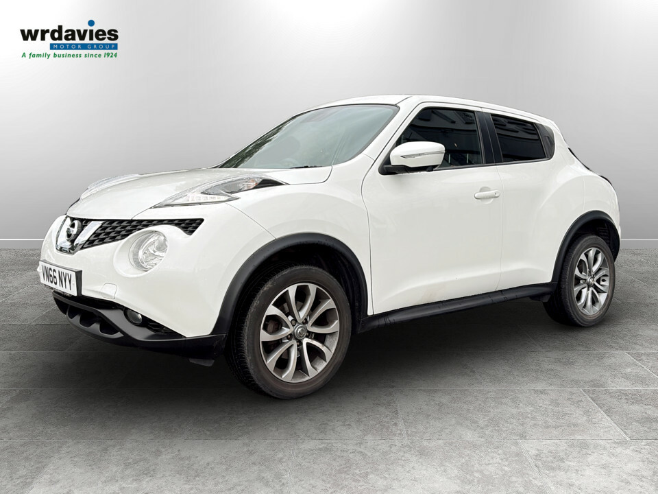 Nissan Juke 1.2 Dig-t Tekna White #3
